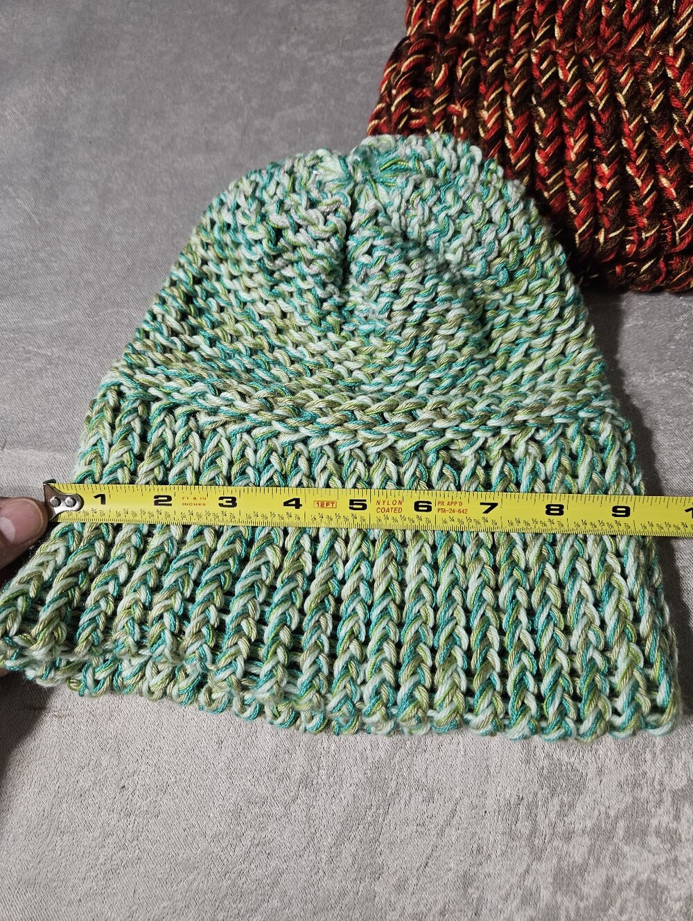 Lot Of 3 Handmade Beanies - Picture 3 of 3